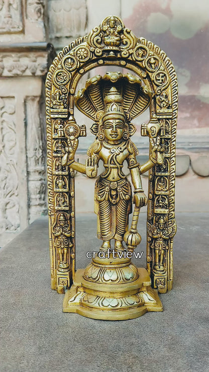 Brass Vishnu Idol 29 CM