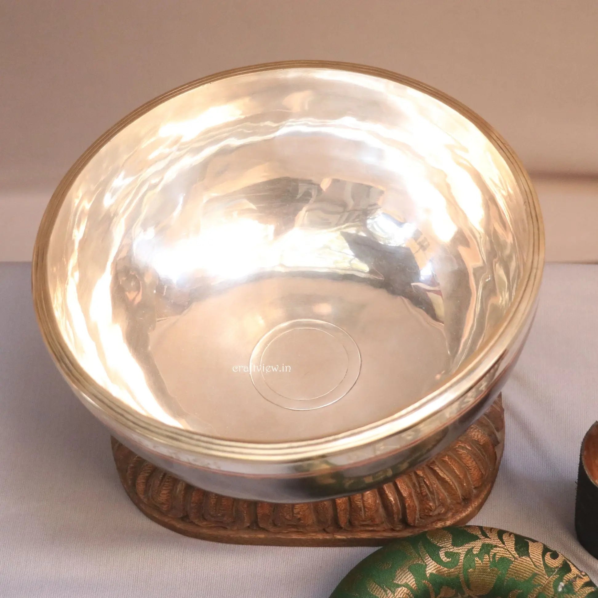 Handcrafted Singing Bowl for Meditation craftsview