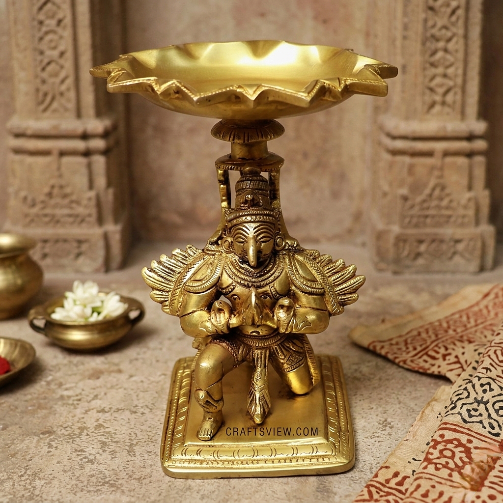 Brass Garuda Stand Decorative