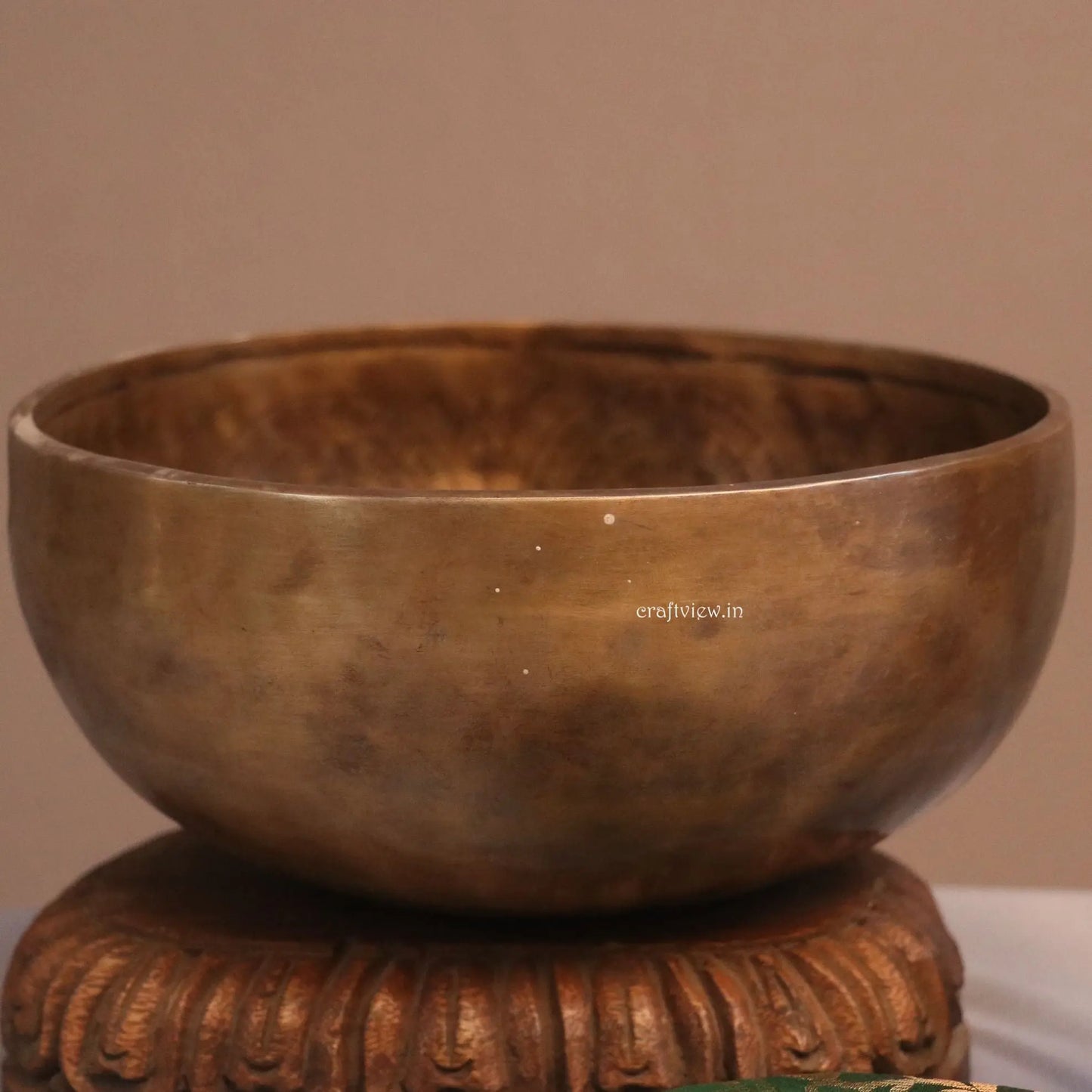 Himalayan Handcrafted Singing Bowl for Meditation craftsview