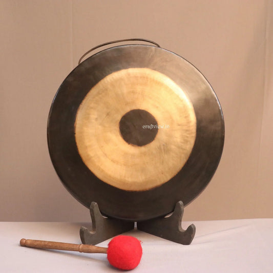 Gong for Meditation & Sound Therapy Tibetan Handcrafted craftsview