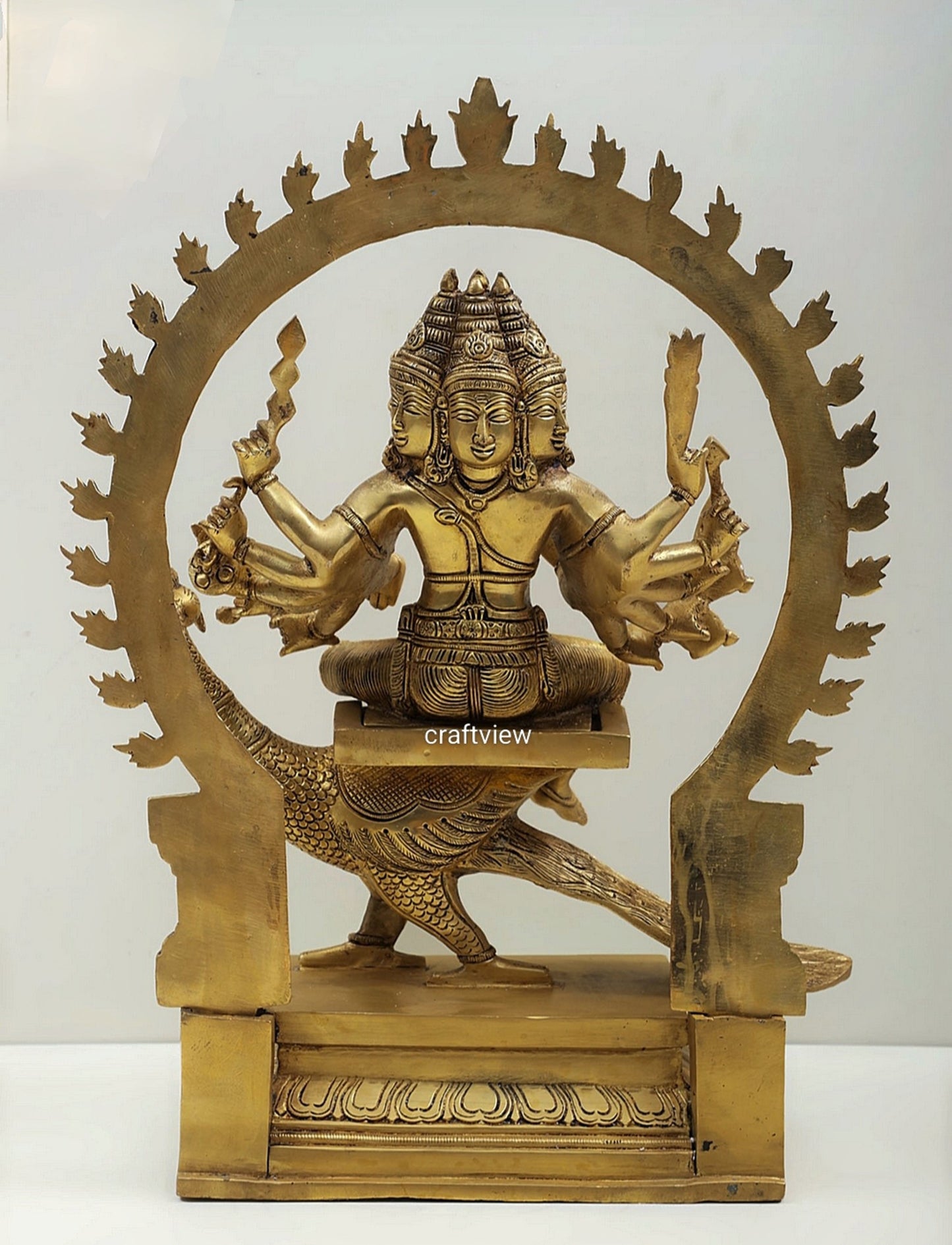 Brass Murgan Kartikeya Idol