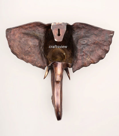Majestic Elephant Head Wall Hanging