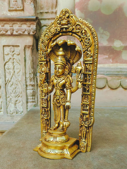 Brass Vishnu Idol 29 CM
