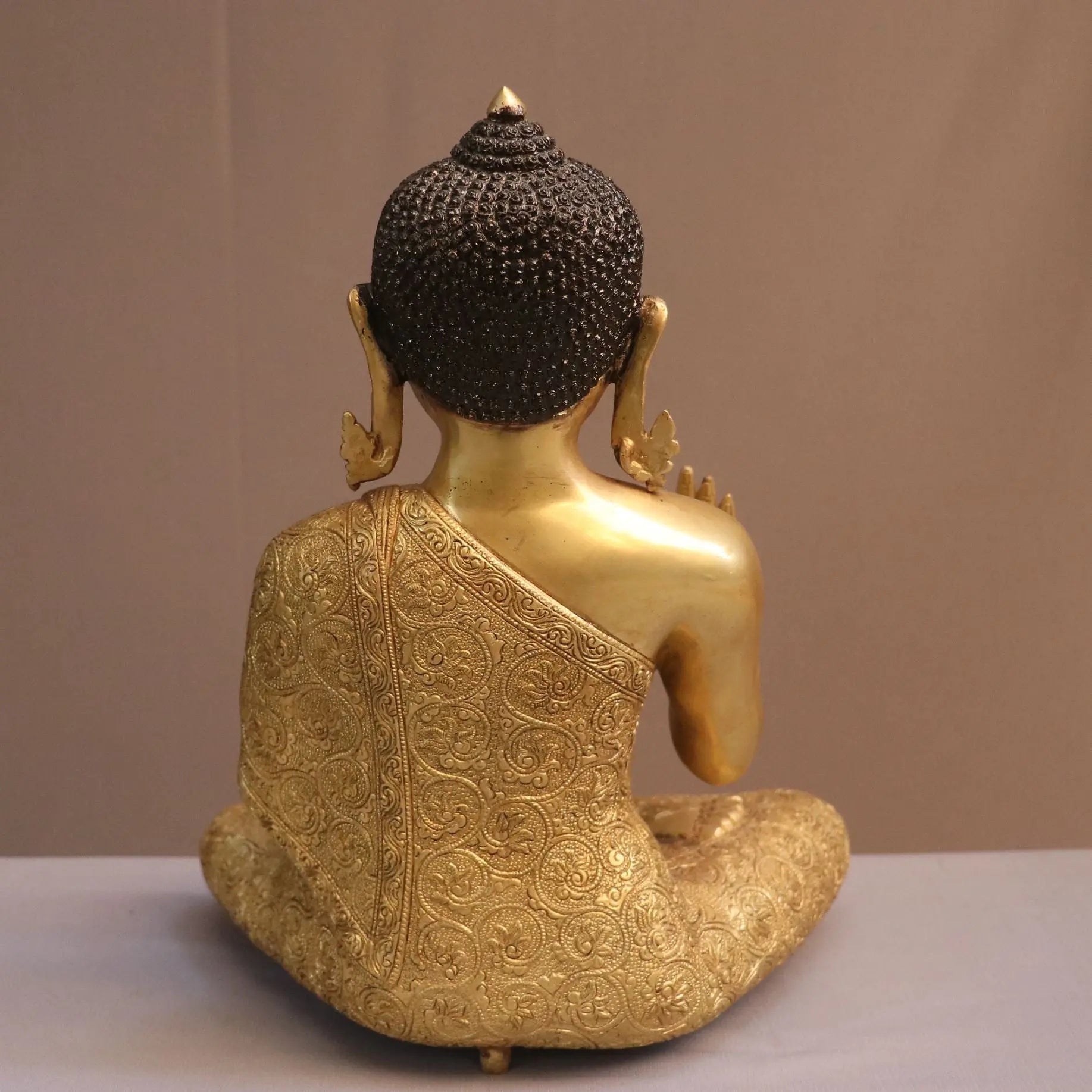 Brass Buddha Blessing Statue Craftsview