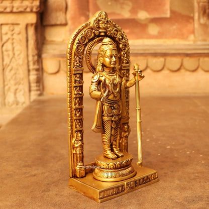 Brass Ram Lalla Statue Craftsview