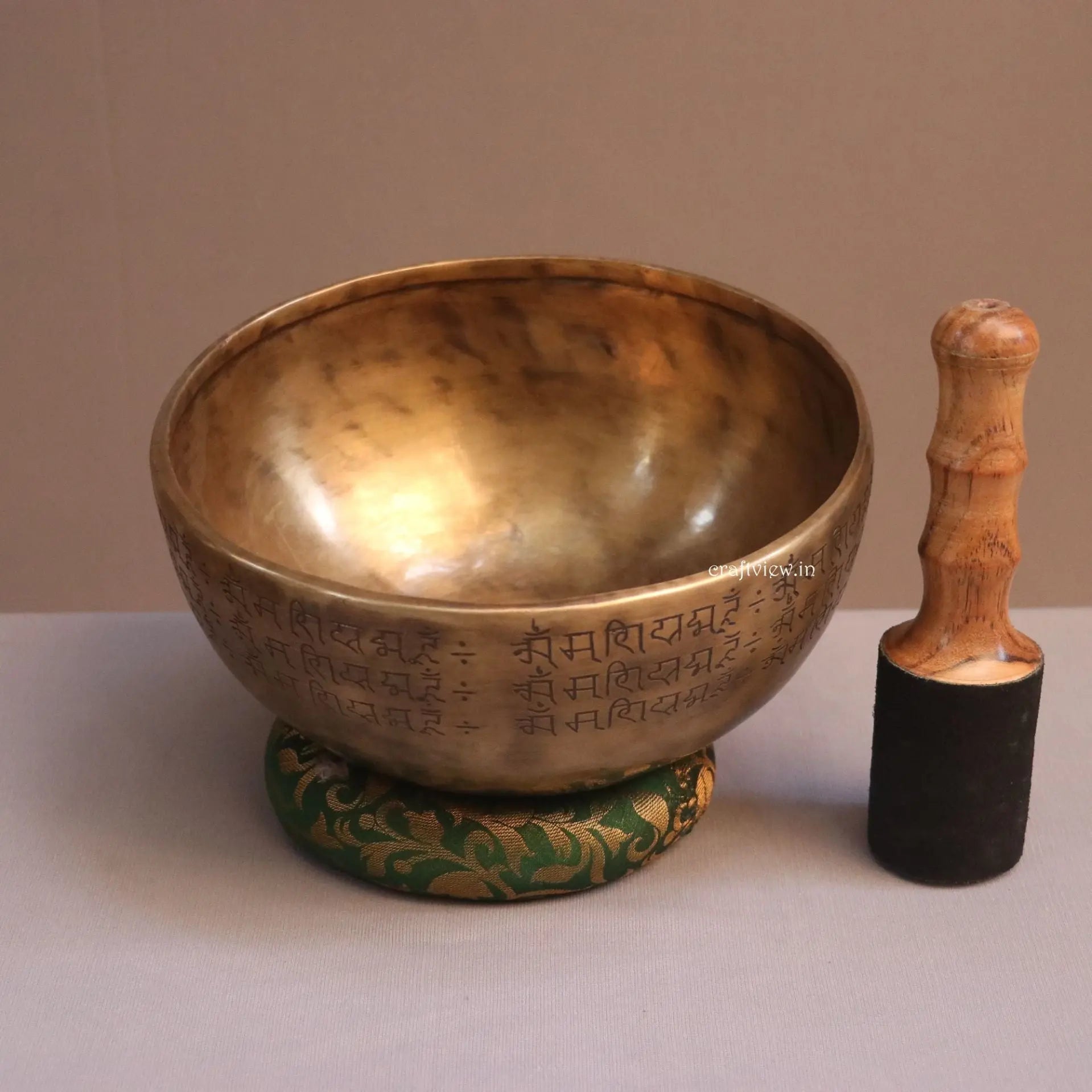 9" Himalayan Handcrafted Singing Bowl for Meditation Craftsview