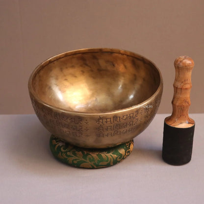 9" Himalayan Handcrafted Singing Bowl for Meditation Craftsview