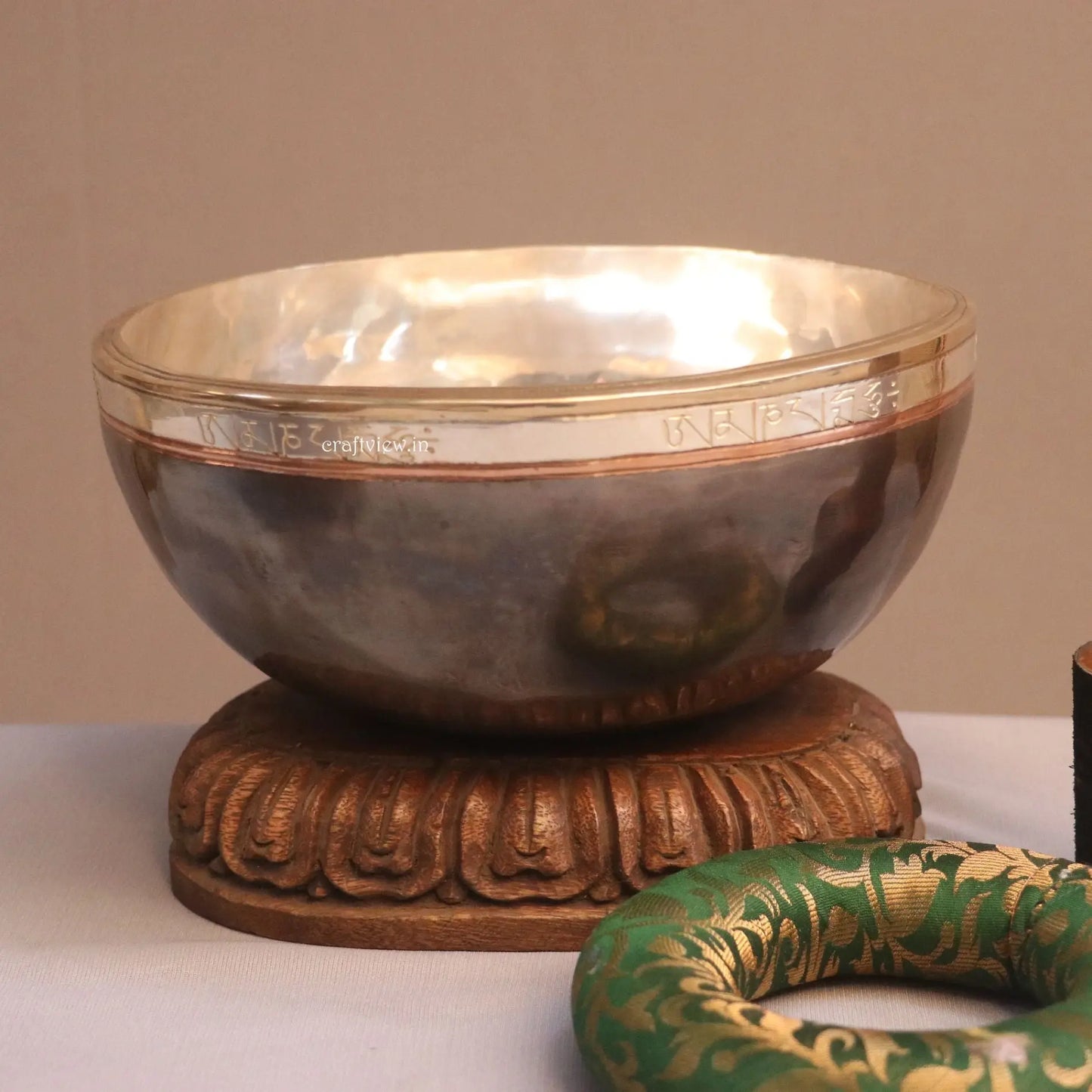 Handcrafted Singing Bowl for Meditation craftsview